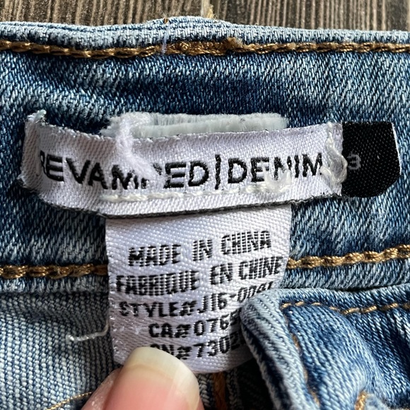 Revamped denim with floral embroidery - Picture 2 of 5